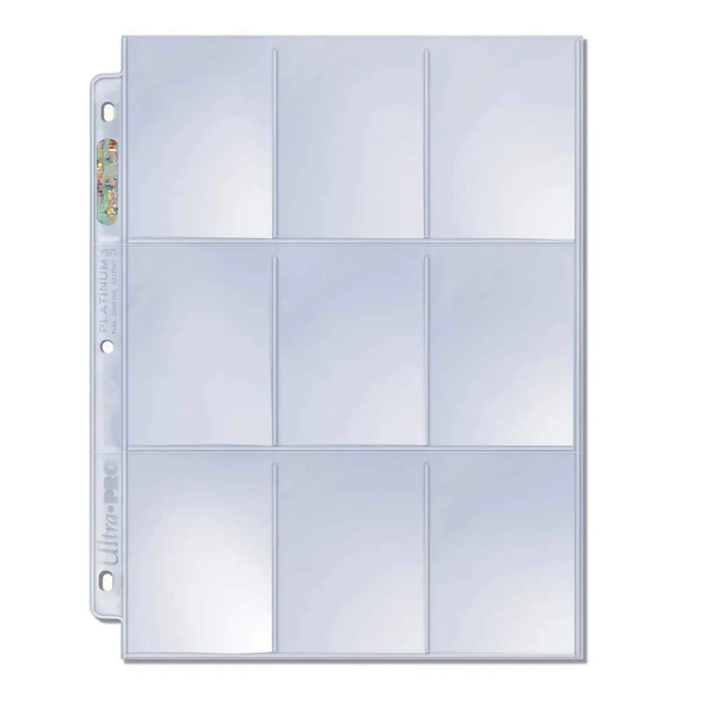 Ultra PRO Platinum Series 9-Pocket Pages (50 ct.) - Card Sleeves
