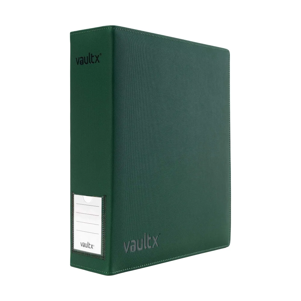 Vault X Large Trading Card Ring Binder 900 Cards Exo-Tec (Green), 9-pocket