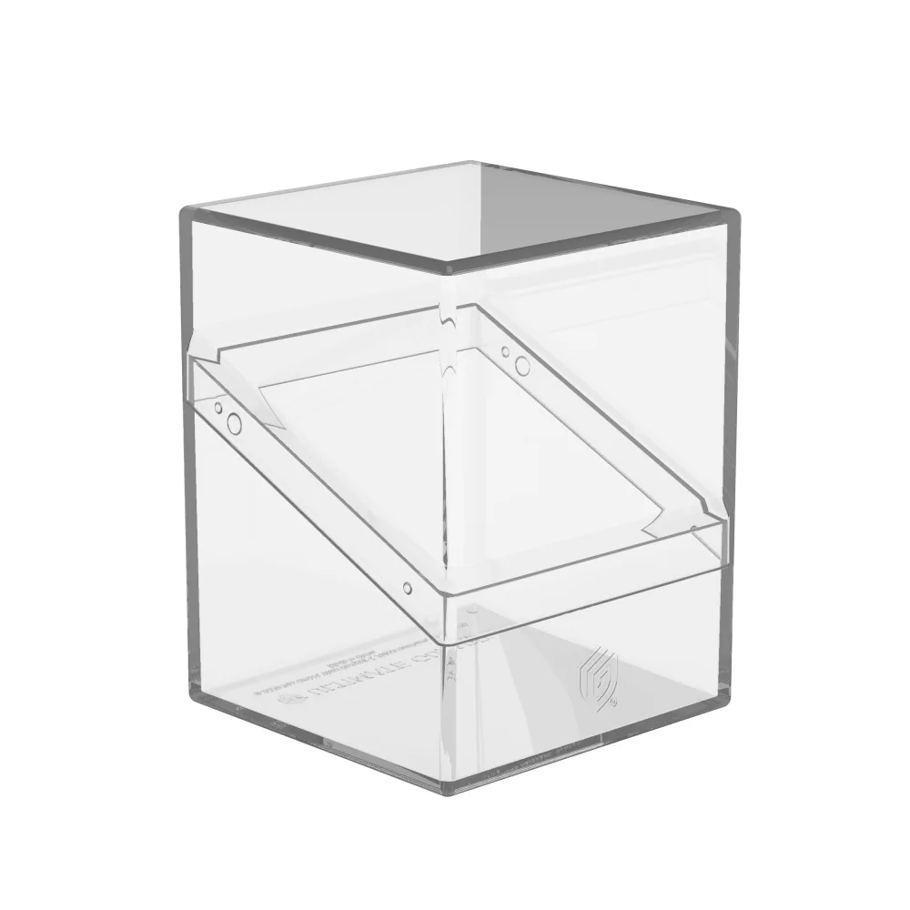Ultimate Guard Boulder 100+ Clear, Deck Case for 100 Double-Sleeved TCG Cards