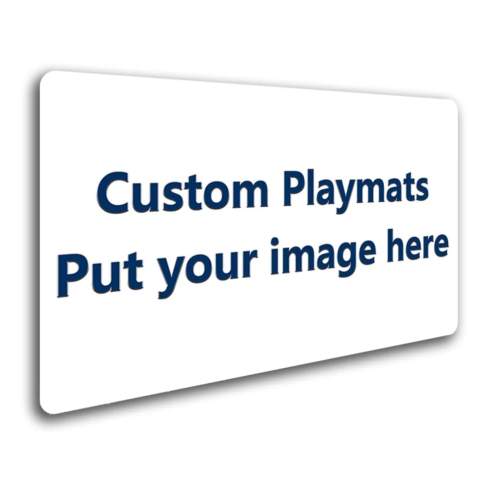 Custom playmat 24x14 Inches - Non-Slip Play Mat with Storage Bag