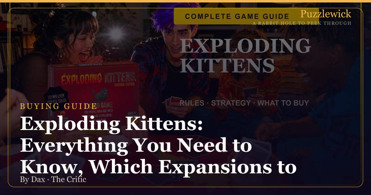 Exploding Kittens Expansions: What to Buy & Skip | Puzzlewick