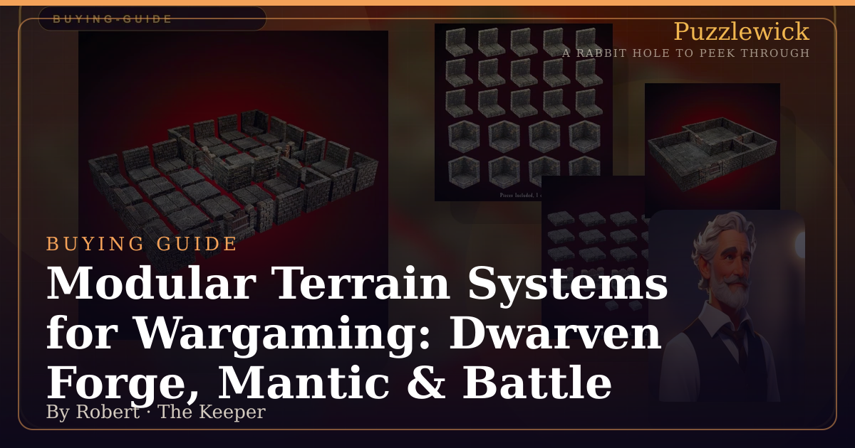 Modular Terrain Systems for Wargaming: Dwarven Forge, Mantic & Battle ...